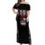 Aotearoa Maori Personalized Off Shoulder Maxi Dress Toitu Te Tiriti Ake! Ake! Ake!