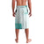 Polynesian Women's Day Wahine Lavalava Plumeria Marble Glaze - Teal LT7 - Polynesian Pride