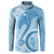 Micronesia FSM Button Sweatshirt Shark and Manta Classic Style