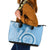 Micronesia FSM Leather Tote Bag Shark and Manta Classic Style