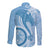 Micronesia FSM Long Sleeve Button Shirt Shark and Manta Classic Style
