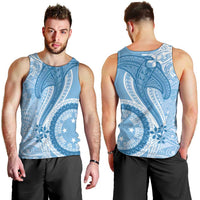 Micronesia FSM Men Tank Top Shark and Manta Classic Style
