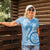 Micronesia FSM Women Polo Shirt Shark and Manta Classic Style
