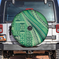 Pasifika Women's Day - Samoa Siapo Malu Tattoo Inspired Spare Tire Cover Jade