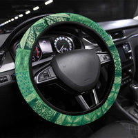 Pasifika Women's Day - Samoa Siapo Malu Tattoo Inspired Steering Wheel Cover Jade