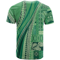 Pasifika Women's Day - Samoa Siapo Malu Tattoo Inspired T Shirt Jade