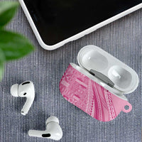 Pasifika Women's Day - Samoa Siapo Malu Tattoo Inspired AirPods Case Pink