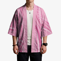 Pasifika Women's Day - Samoa Siapo Malu Tattoo Inspired Kimono Pink