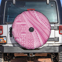 Pasifika Women's Day - Samoa Siapo Malu Tattoo Inspired Spare Tire Cover Pink