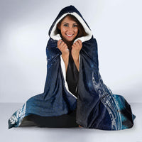 New Zealand Matariki Hooded Blanket Starry Night Style