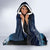 New Zealand Matariki Hooded Blanket Starry Night Style