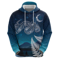New Zealand Matariki Hoodie Starry Night Style