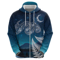 New Zealand Matariki Hoodie Starry Night Style