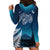 New Zealand Matariki Hoodie Dress Starry Night Style