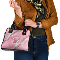 Hawaii Maui Island Flowers Lei Shoulder Handbag Lokelani Rose Pink