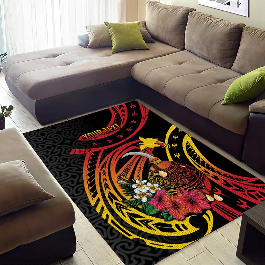 Personalized Milne Bay Area Rug PNG Lime Pot with Oro Tapa