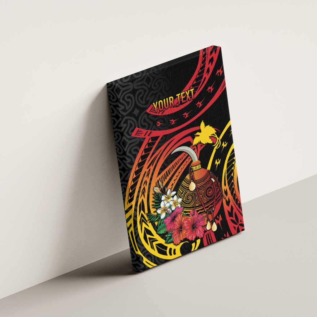 Personalized Milne Bay Canvas Wall Art PNG Lime Pot with Oro Tapa