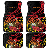 Personalized Milne Bay Car Mats PNG Lime Pot with Oro Tapa