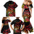 Personalized Milne Bay Family Matching Mermaid Dress and Hawaiian Shirt PNG Lime Pot with Oro Tapa