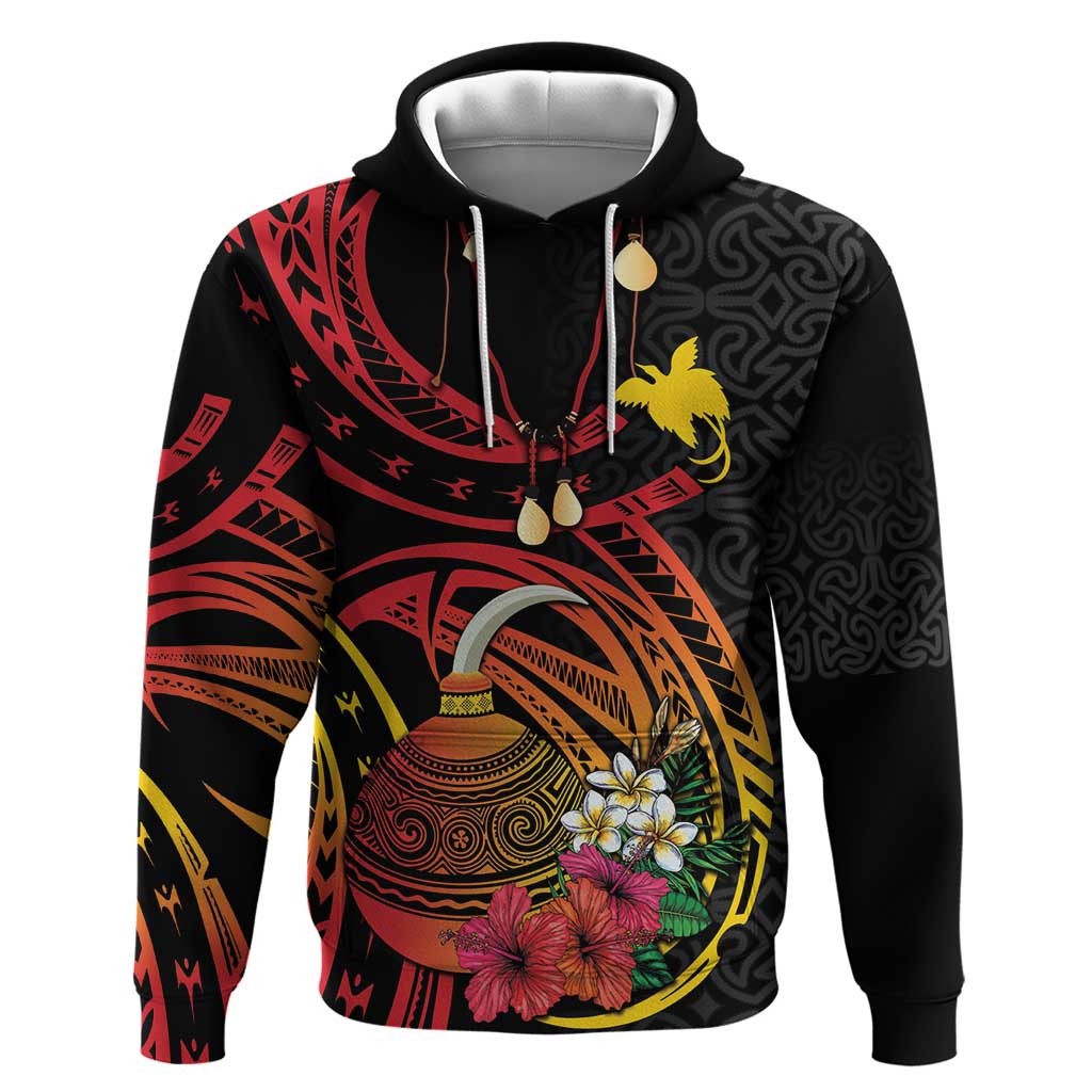 Personalized Milne Bay Hoodie PNG Lime Pot with Oro Tapa