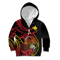Personalized Milne Bay Kid Hoodie PNG Lime Pot with Oro Tapa