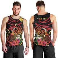 Personalized Milne Bay Men Tank Top PNG Lime Pot with Oro Tapa