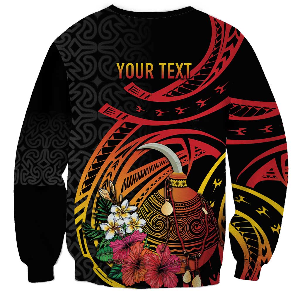 Personalized Milne Bay Sweatshirt PNG Lime Pot with Oro Tapa