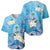 Hafa Adai Guam Chamorro Personalized Baseball Jersey Ocean Blue Latte Stone with Guasali - Polynesian Pride