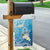 Hafa Adai Guam Chamorro Personalized Garden Flag Ocean Blue Latte Stone with Guasali - Polynesian Pride