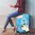 Hafa Adai Guam Chamorro Personalized Luggage Cover Ocean Blue Latte Stone with Guasali - Polynesian Pride
