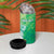 Hafa Adai Guam Chamorro Personalized 4 in 1 Can Cooler Tumbler Summer Green Latte Stone with Guasali - Polynesian Pride