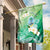 Hafa Adai Guam Chamorro Personalized Garden Flag Summer Green Latte Stone with Guasali - Polynesian Pride