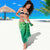 Hafa Adai Guam Chamorro Personalized Sarong Summer Green Latte Stone with Guasali - Polynesian Pride