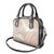 Polynesian Vintage Floral Shoulder Handbag Beige Motifs - Polynesian Pride