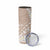 Polynesian Vintage Floral Skinny Tumbler Beige Motifs - Polynesian Pride