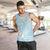 Polynesian Vintage Floral Men Tank Top Azure Motifs - Polynesian Pride