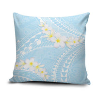 Polynesian Vintage Floral Pillow Cover Azure Motifs - Polynesian Pride