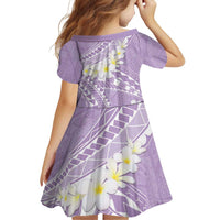 Polynesian Vintage Floral Family Matching Puletasi and Hawaiian Shirt Lavender Motifs LT7 - Polynesian Pride