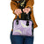 Polynesian Vintage Floral Shoulder Handbag Lavender Motifs - Polynesian Pride