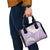 Polynesian Vintage Floral Shoulder Handbag Lavender Motifs - Polynesian Pride