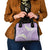 Polynesian Vintage Floral Shoulder Handbag Lavender Motifs - Polynesian Pride