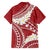 Polynesian Vintage Floral Family Matching Tank Maxi Dress and Hawaiian Shirt Scarlet Motifs - Polynesian Pride