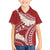 Polynesian Vintage Floral Family Matching Tank Maxi Dress and Hawaiian Shirt Scarlet Motifs - Polynesian Pride