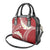 Polynesian Vintage Floral Shoulder Handbag Scarlet Motifs - Polynesian Pride