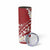 Polynesian Vintage Floral Skinny Tumbler Scarlet Motifs - Polynesian Pride