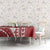 Polynesian Vintage Floral Tablecloth Scarlet Motifs - Polynesian Pride