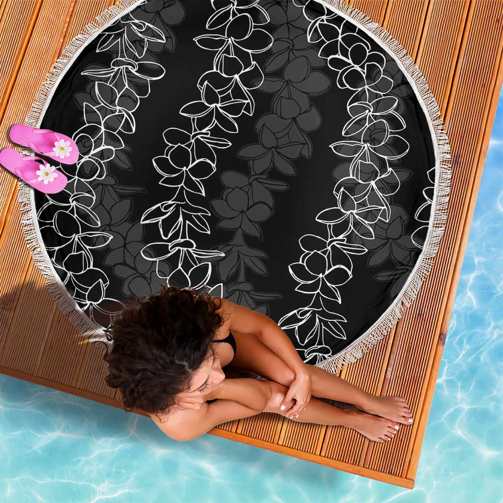 Hawaii Plumeria Lei Beach Blanket Aloha Festive Vibe
