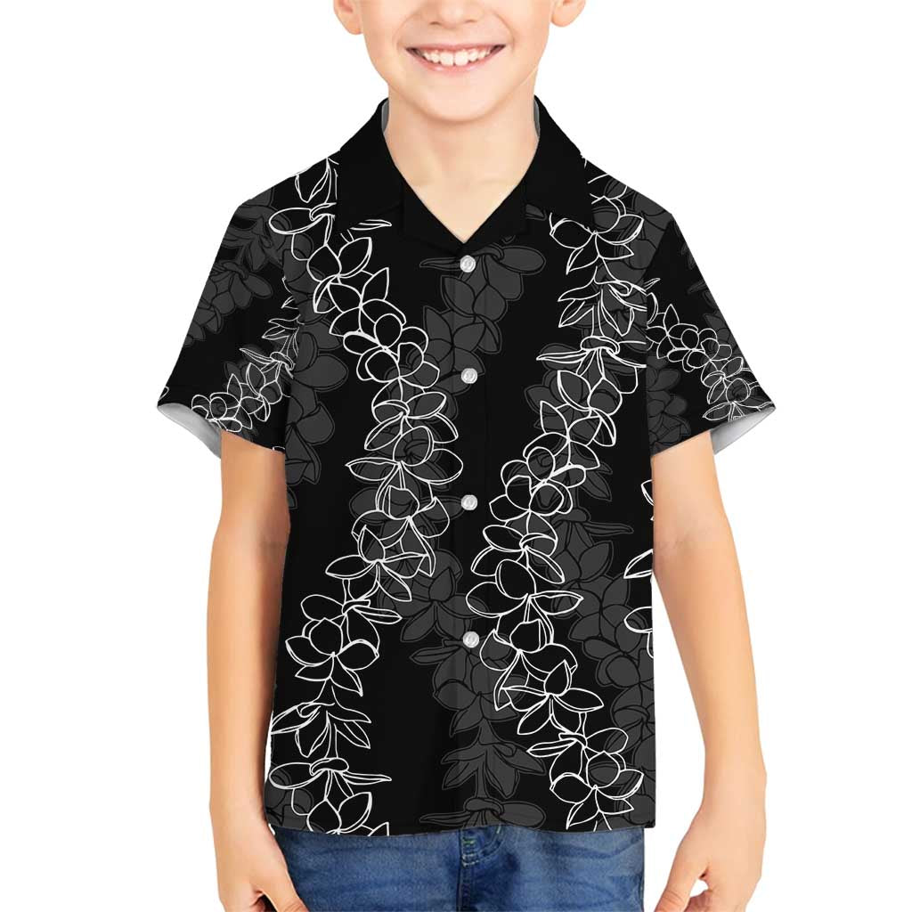 Hawaii Plumeria Lei Family Matching Tank Maxi Dress and Hawaiian Shirt Aloha Festive Vibe