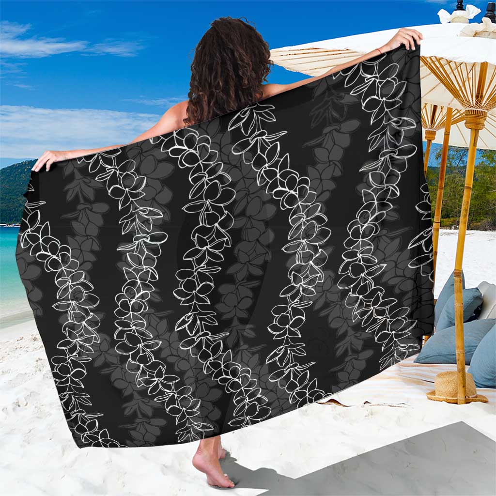 Hawaii Plumeria Lei Sarong Aloha Festive Vibe