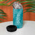 Hawaii Plumeria Lei 4 in 1 Can Cooler Tumbler Aloha Festive Vibe - Teal